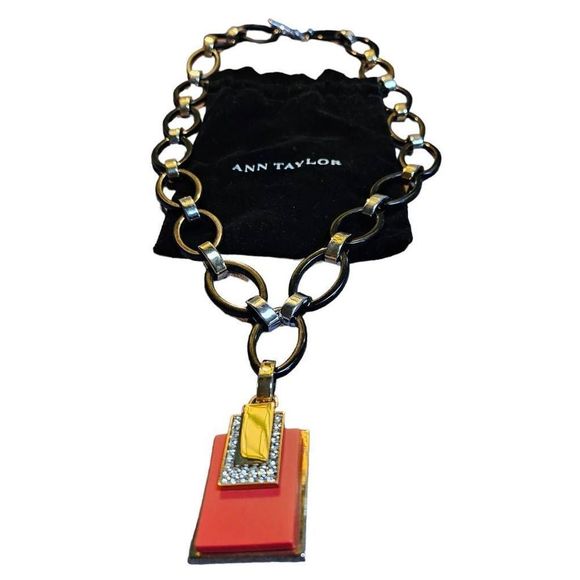 🔥Vintage 90's Ann Taylor Bostonbackbay Necklace - Picture 4 of 8